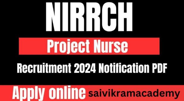 Nirrch Recruitment Sai Vikram Academy