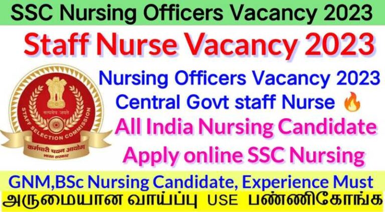 Military Nursing (SSC) 2023-24