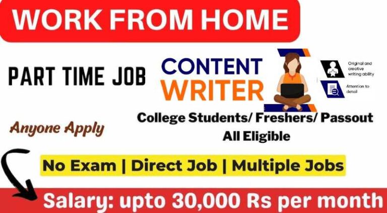 Content Writer Job 2024 Sai Vikram Academy   Mainway City Developers Marketing Head Jobs 2024 2 Min 768x422 