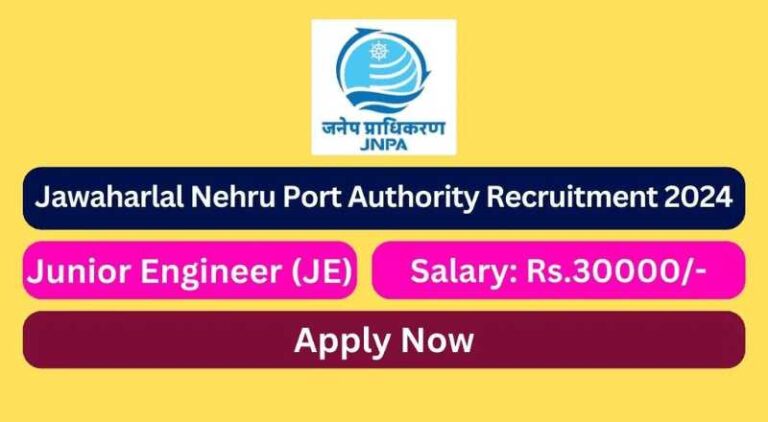 JNPA Recruitment 2024