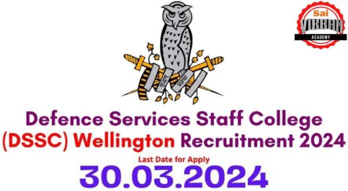 DSSC Wellington Recruitment 2024