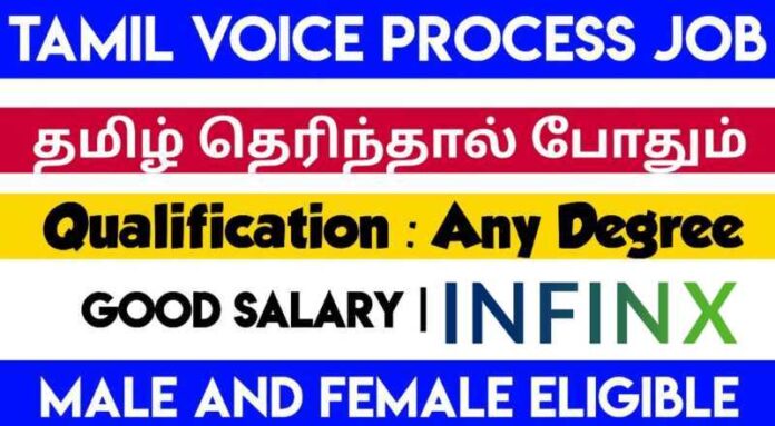 INFINX Company Voice Process Job 2024