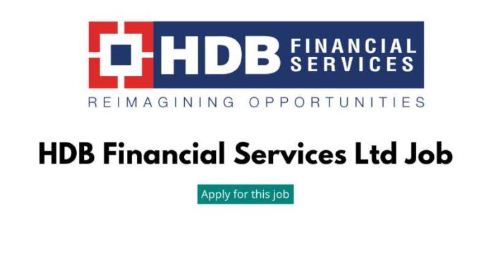 HDB Loan Processing Officer Job 2024