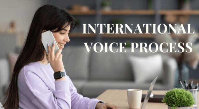 International Technical voice Process Job 2024