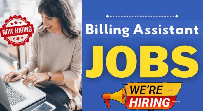 Billing Assistant Part time Job