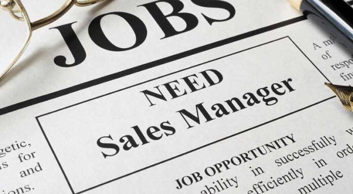 Sales Manager Job 2024