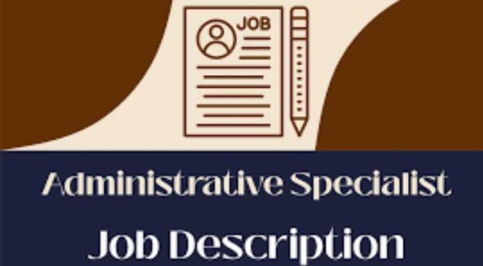 Administration Specialist Job 2024