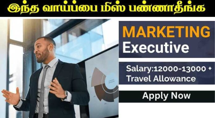 Marketing Executive Job 2024