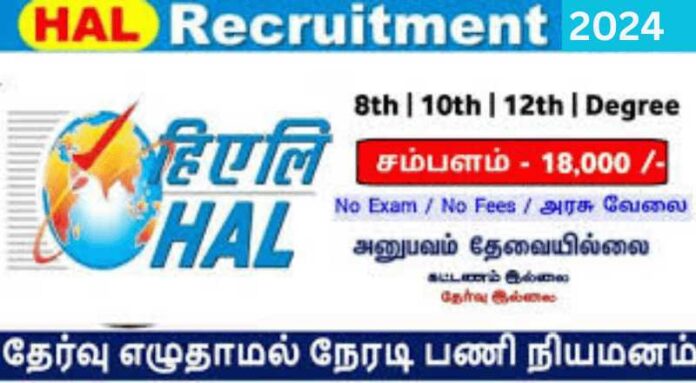 HAL Recruitment 2024