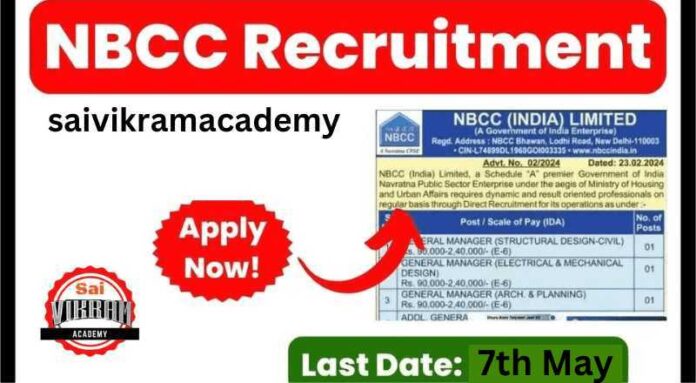 NBCC Recruitment 2024