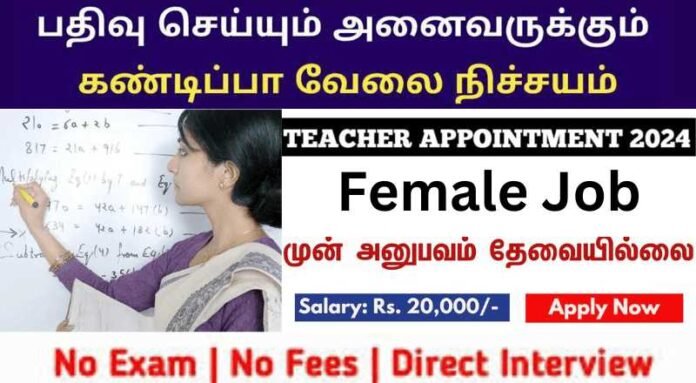 English Teacher Job 2024