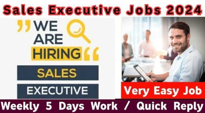 Sales Executive Job 2024