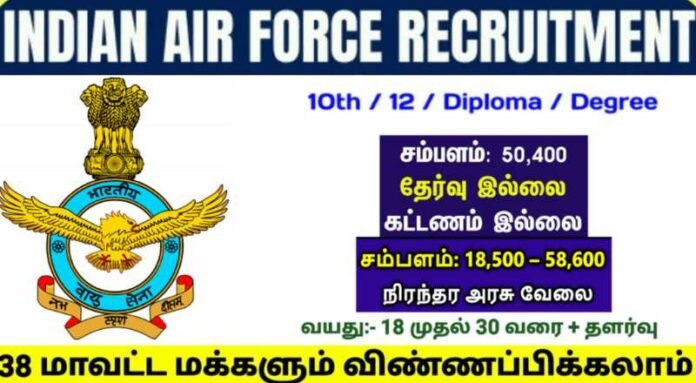 Thanjavur Air Force Station Recruitment 2024