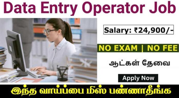 Data Entry Operator Job 2024