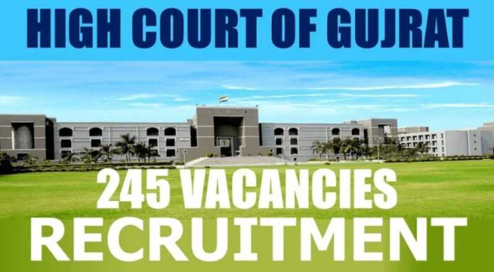 Gujarat High Court Recruitment 2024