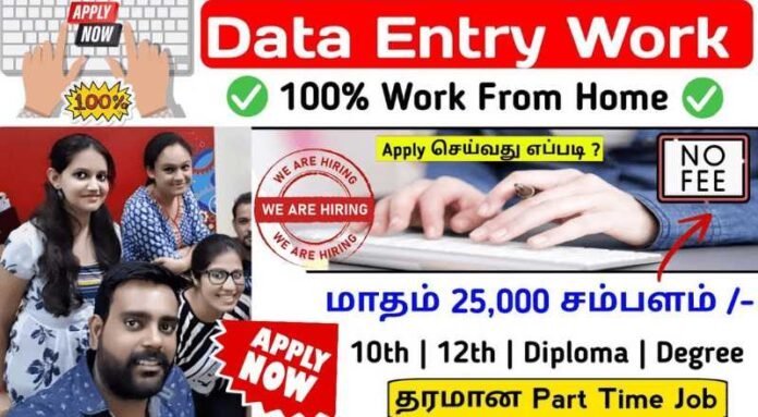 Freelance Data Entry Work From Home