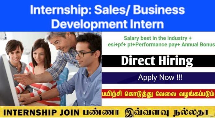 Business Development Internship 2024