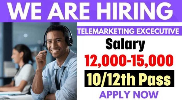 Telemarketing Executive Job 2024