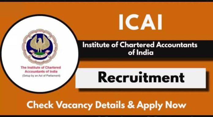 ICAI Recruitment 2024