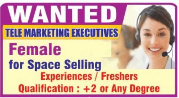 Telemarketer Job 2024