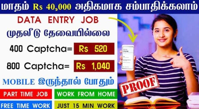 Data Entry Work From Home Job 2024