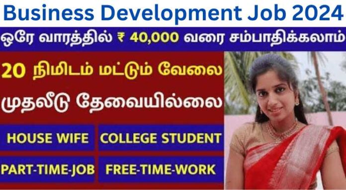 Business Development Job 2024