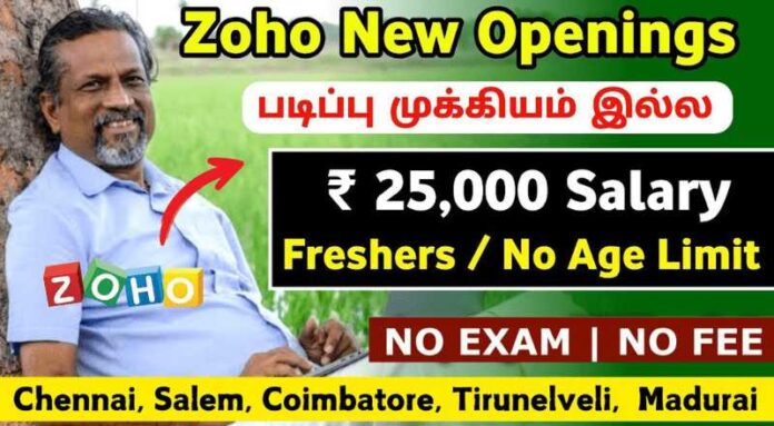 Zoho Work From Home Jobs 2024