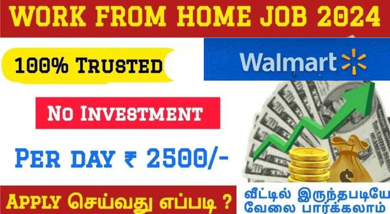 Walmart Work From Home Job 2024   Sai Vikram Academy