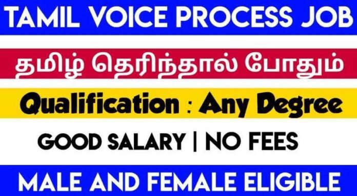 Voice Process Job 2024