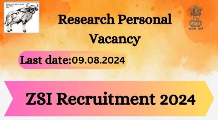 ZSI Recruitment 2024