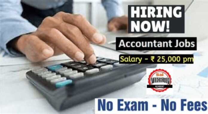 Accounts Executive Job 2024