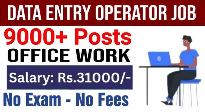 Data Entry Operator Job 2024