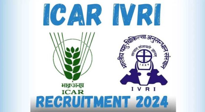 IVRI Recruitment 2024