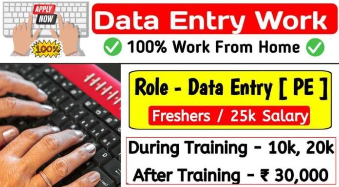 Data Entry Work From Home Jobs