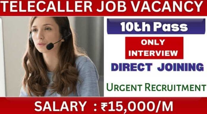 Tele Caller Job 2024