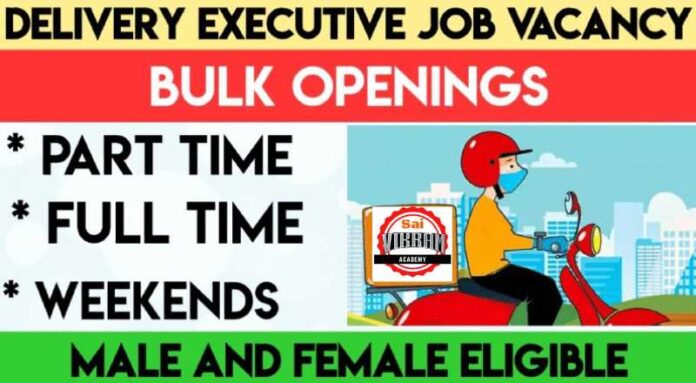 Delivery Executive Job 2024