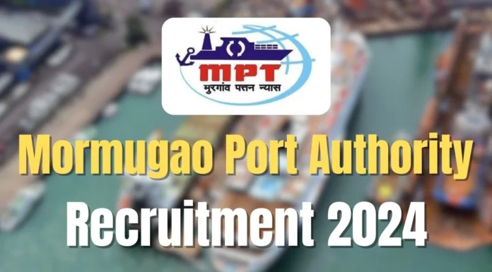 Mormugao Port Authority Recruitment 2024