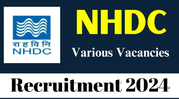 NHDC Recruitment 2024