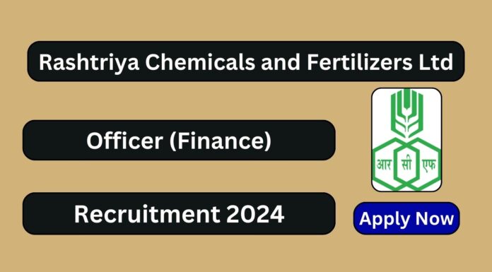 RCFL Recruitment 2024