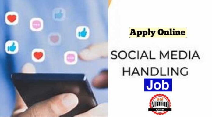 Social Media Executive Job 2024