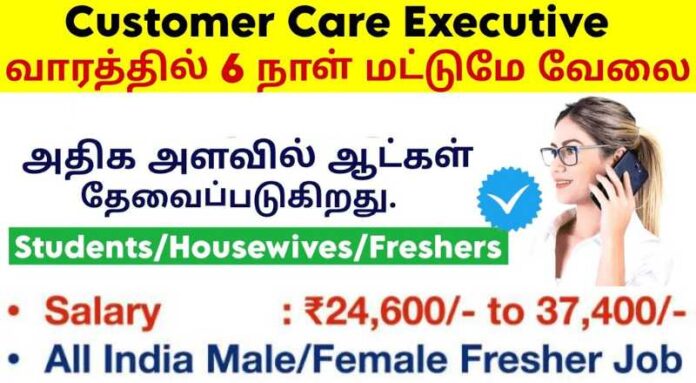 Customer Care Executive Job 2024