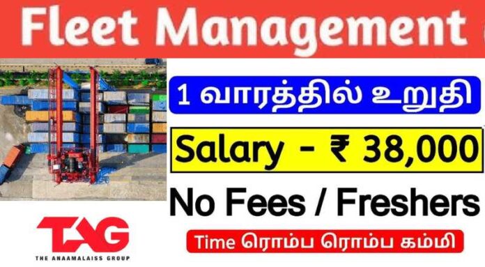 Fleet Manager Job 2024