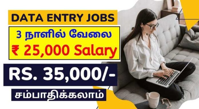 Data Entry Operator Job 2024