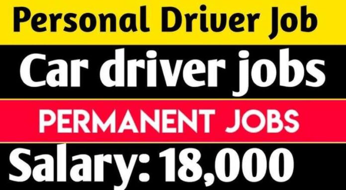 Personal Driver Job 2024