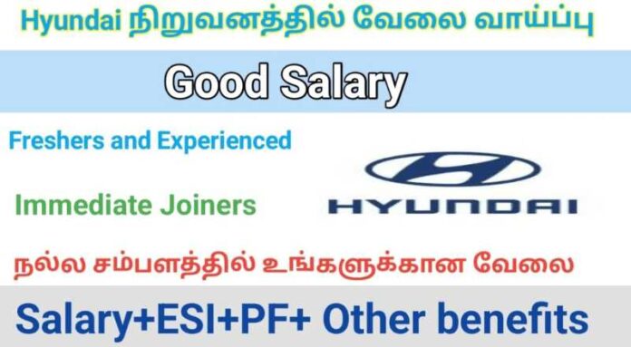 HYUNDAI Maintenance Technician Job 2024