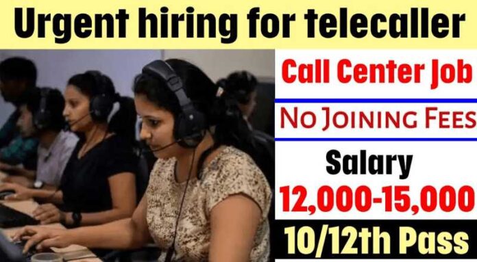 Tele Caller Job 2024