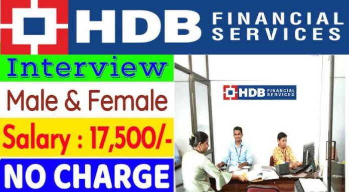 HDB Financial Services Job 2024