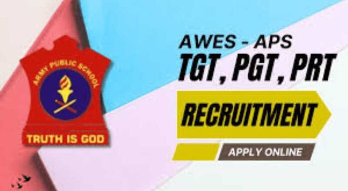 AWES APS Recruitment 2024