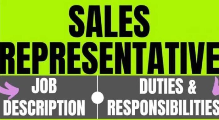 Sales Representative Job 2024