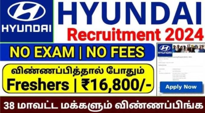 HYUNDAI Sales Consultant Job 2024